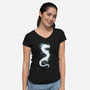 Good Luck Will Find You-womens v-neck tee-piercek26