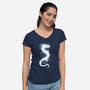 Good Luck Will Find You-womens v-neck tee-piercek26