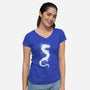 Good Luck Will Find You-womens v-neck tee-piercek26