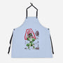 The Power of the Earth Kingdom-unisex kitchen apron-DrMonekers