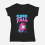 Super Fall Creatures-womens v-neck tee-Diegobadutees