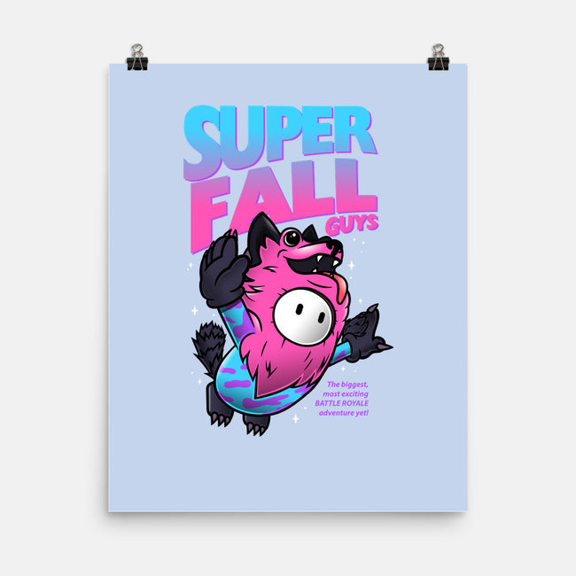 Super Fall Creatures-none matte poster-Diegobadutees