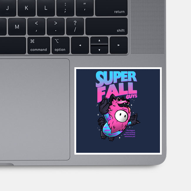 Super Fall Creatures-none glossy sticker-Diegobadutees