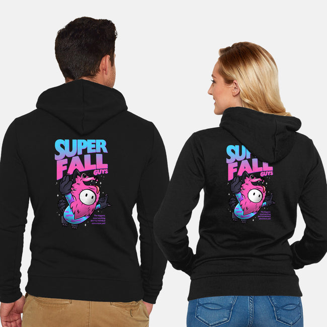 Super Fall Creatures-unisex zip-up sweatshirt-Diegobadutees