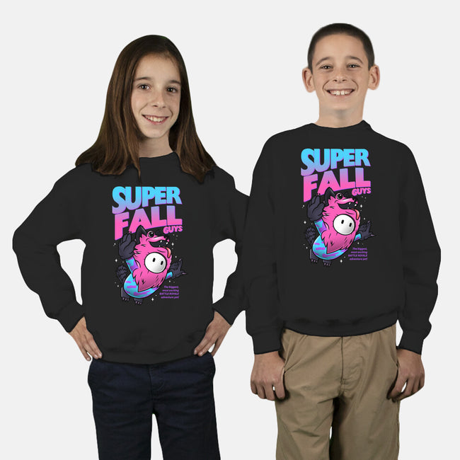 Super Fall Creatures-youth crew neck sweatshirt-Diegobadutees