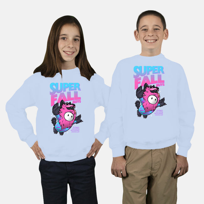 Super Fall Creatures-youth crew neck sweatshirt-Diegobadutees