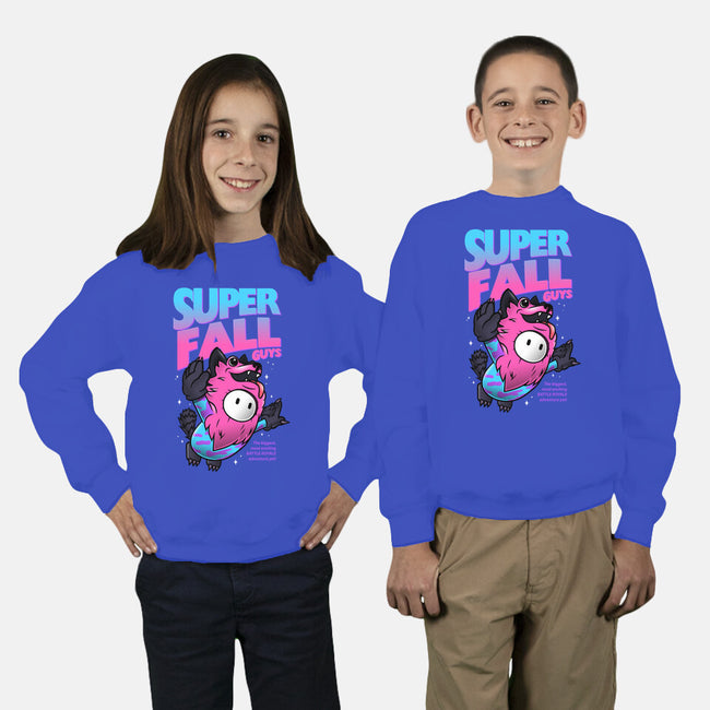 Super Fall Creatures-youth crew neck sweatshirt-Diegobadutees