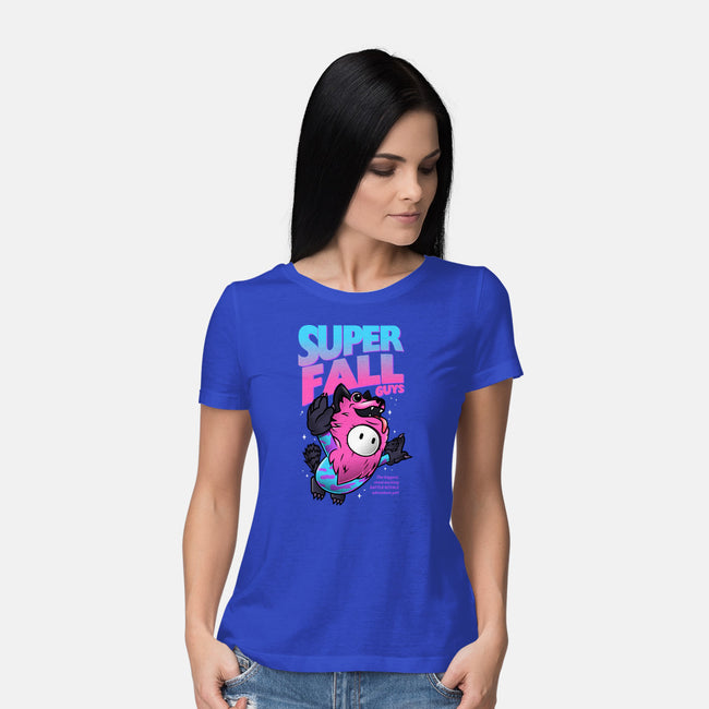 Super Fall Creatures-womens basic tee-Diegobadutees