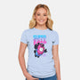 Super Fall Creatures-womens fitted tee-Diegobadutees