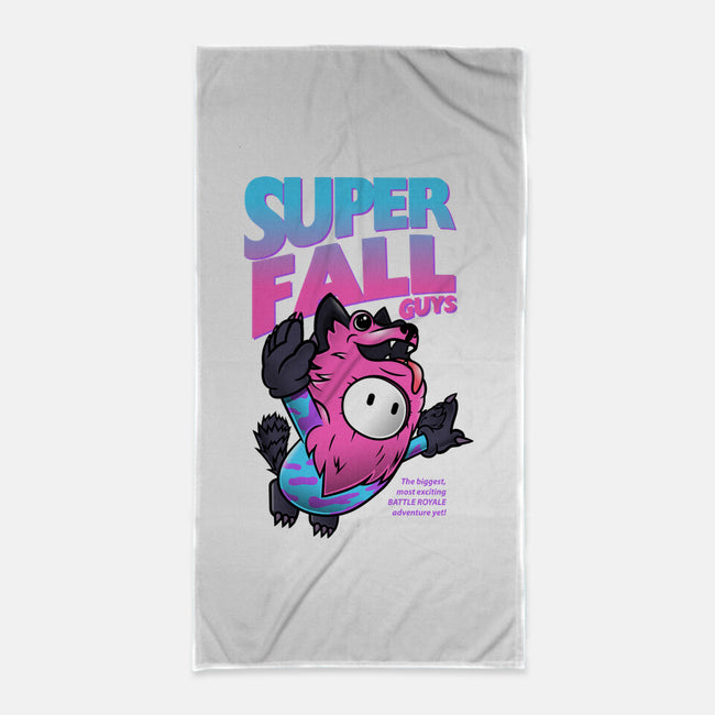 Super Fall Creatures-none beach towel-Diegobadutees