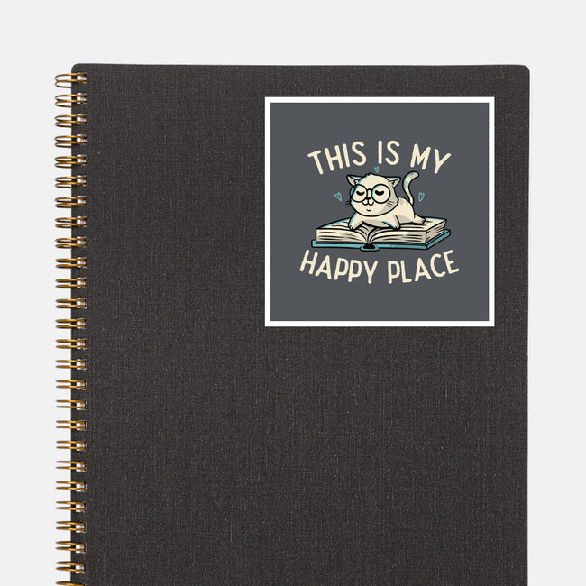 My Happy Place-none glossy sticker-koalastudio