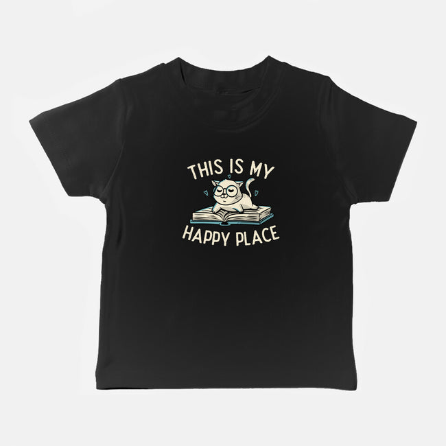 My Happy Place-baby basic tee-koalastudio