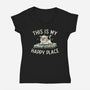 My Happy Place-womens v-neck tee-koalastudio