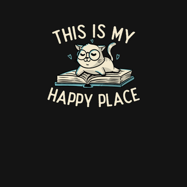 My Happy Place-womens fitted tee-koalastudio