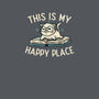 My Happy Place-womens off shoulder sweatshirt-koalastudio