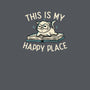 My Happy Place-womens fitted tee-koalastudio