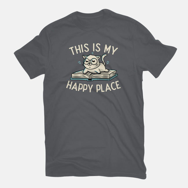 My Happy Place-womens basic tee-koalastudio
