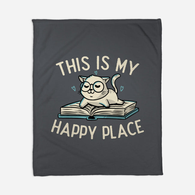 My Happy Place-none fleece blanket-koalastudio