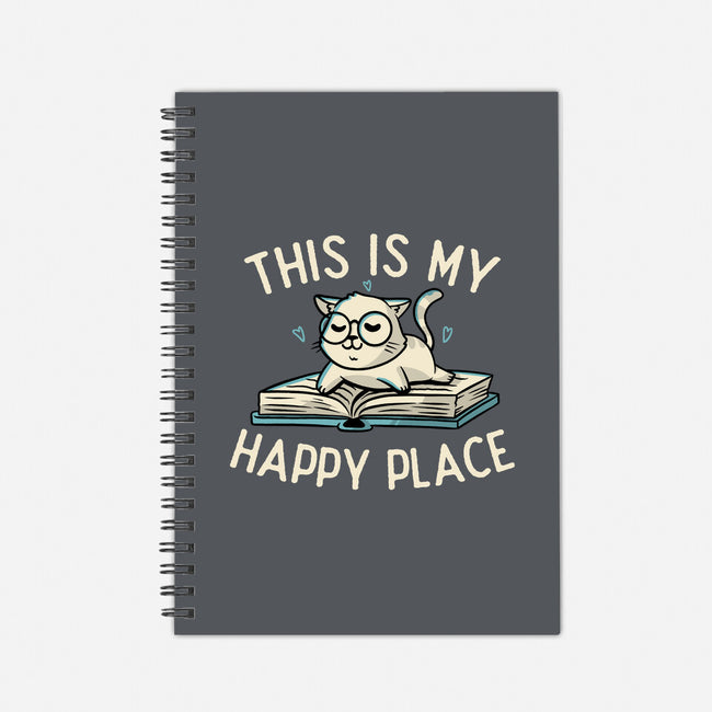 My Happy Place-none dot grid notebook-koalastudio