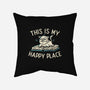 My Happy Place-none removable cover w insert throw pillow-koalastudio