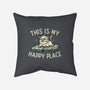 My Happy Place-none removable cover w insert throw pillow-koalastudio