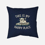 My Happy Place-none removable cover w insert throw pillow-koalastudio