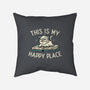 My Happy Place-none removable cover throw pillow-koalastudio