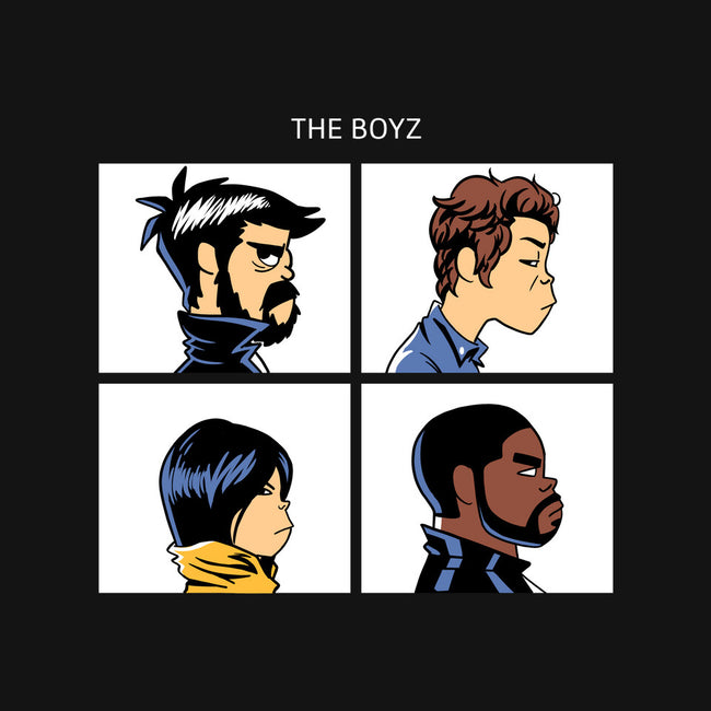 The Boyz-none non-removable cover w insert throw pillow-estudiofitas