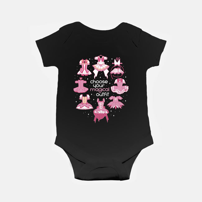 Choose Your Magical Outfit-baby basic onesie-Domii