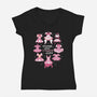 Choose Your Magical Outfit-womens v-neck tee-Domii