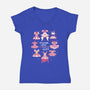 Choose Your Magical Outfit-womens v-neck tee-Domii