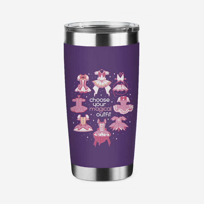 Choose Your Magical Outfit-none stainless steel tumbler drinkware-Domii