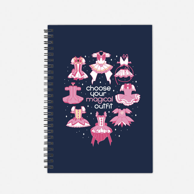 Choose Your Magical Outfit-none dot grid notebook-Domii
