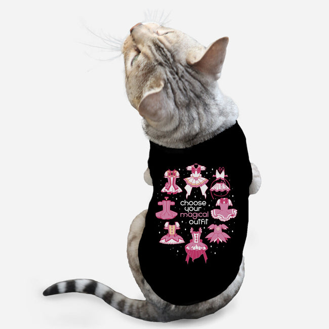 Choose Your Magical Outfit-cat basic pet tank-Domii