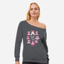 Choose Your Magical Outfit-womens off shoulder sweatshirt-Domii