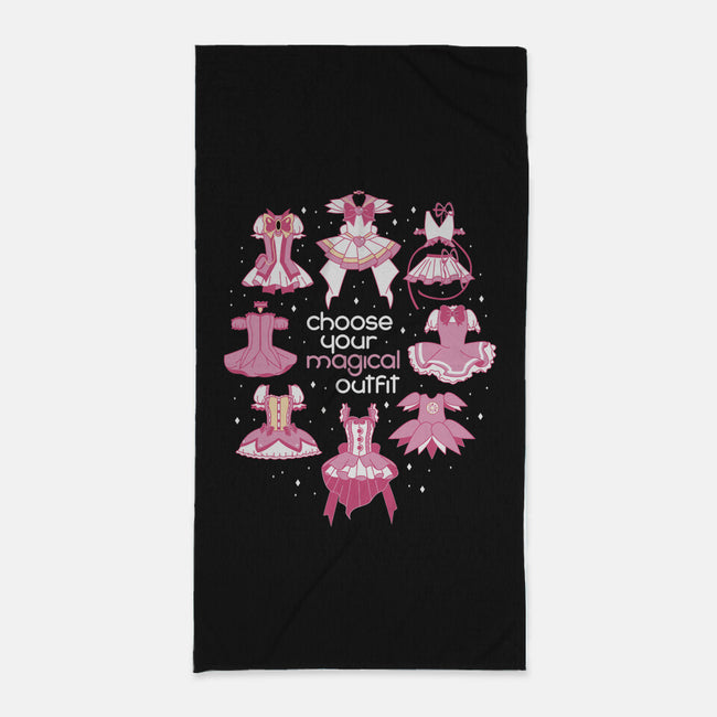 Choose Your Magical Outfit-none beach towel-Domii