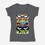 Team Titan-womens v-neck tee-danielmorris1993