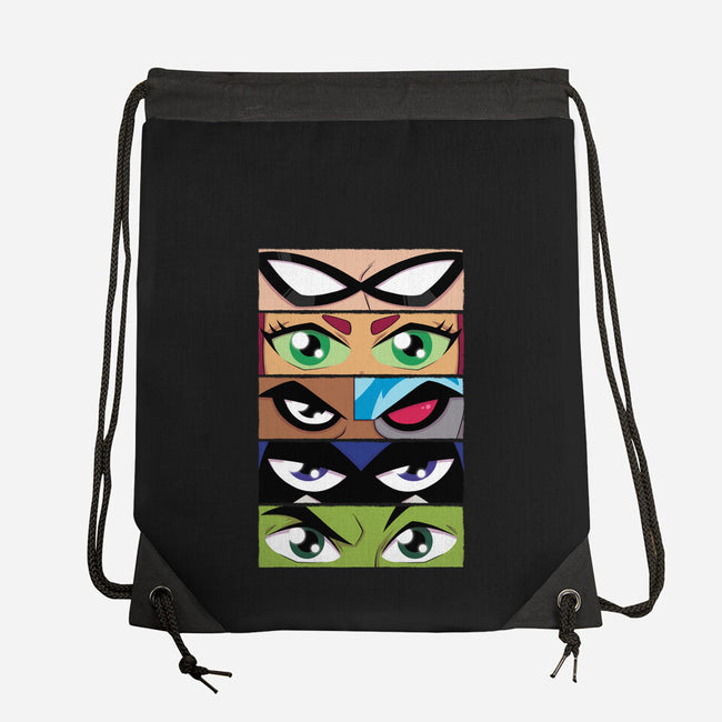 Team Titan-none drawstring bag-danielmorris1993