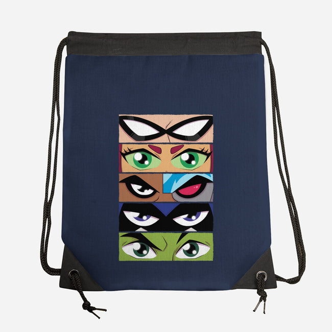 Team Titan-none drawstring bag-danielmorris1993