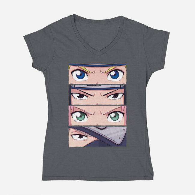 Team 7-womens v-neck tee-danielmorris1993