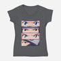 Team 7-womens v-neck tee-danielmorris1993