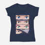 Team 7-womens v-neck tee-danielmorris1993