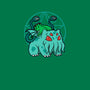 Bulbathulhu-unisex zip-up sweatshirt-pigboom
