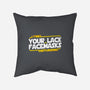 Disturbing-none removable cover throw pillow-Skullpy