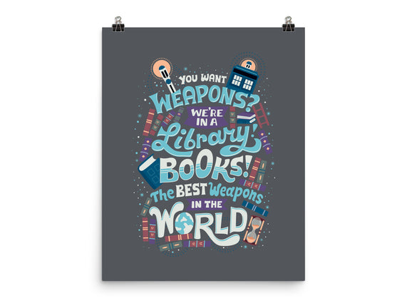 Books are the Best Weapons