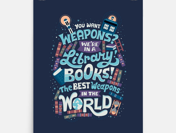 Books are the Best Weapons