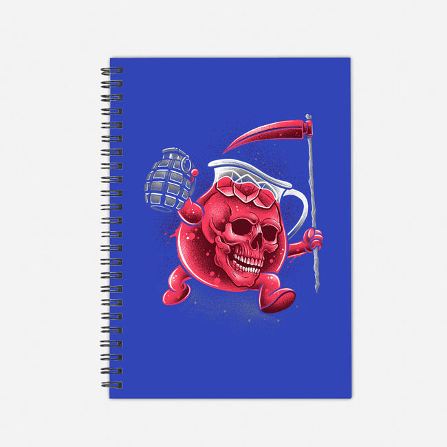 Drink Of Death-none dot grid notebook-glitchygorilla
