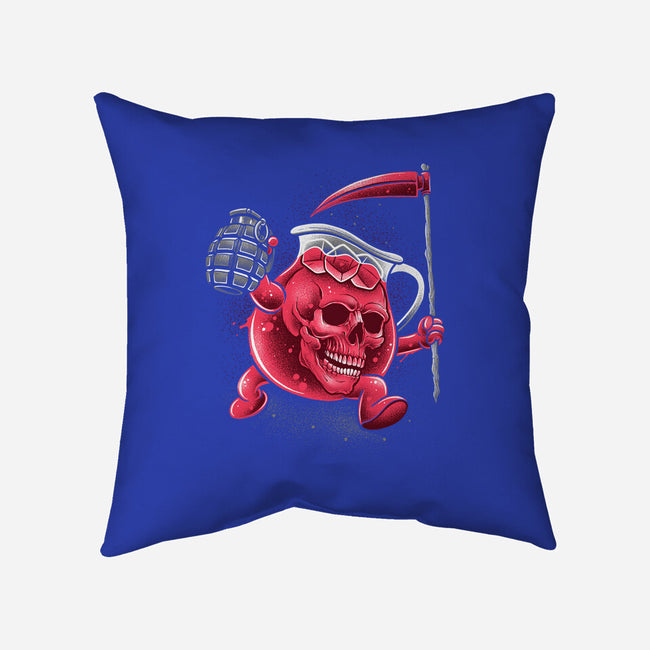 Drink Of Death-none removable cover w insert throw pillow-glitchygorilla