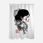 Princess-none polyester shower curtain-Hafaell