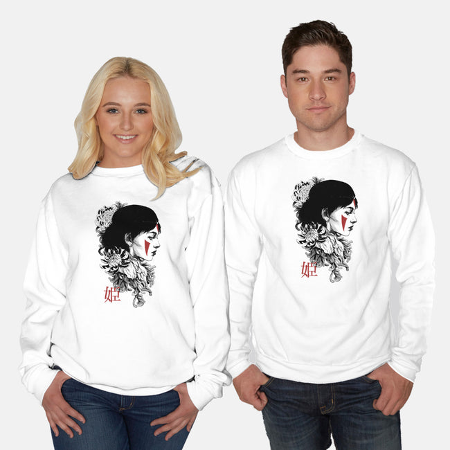 Princess-unisex crew neck sweatshirt-Hafaell